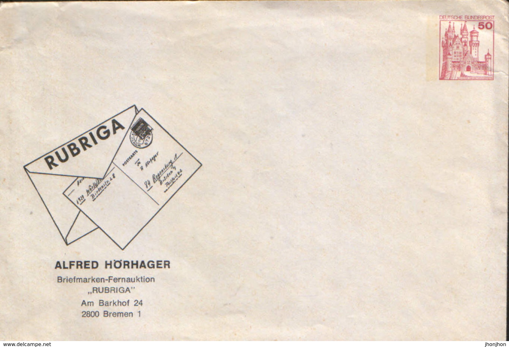 Deutschland/Federal Republic - Postal Stationery Cover Private, Unused - Sobres Privados - Nuevos