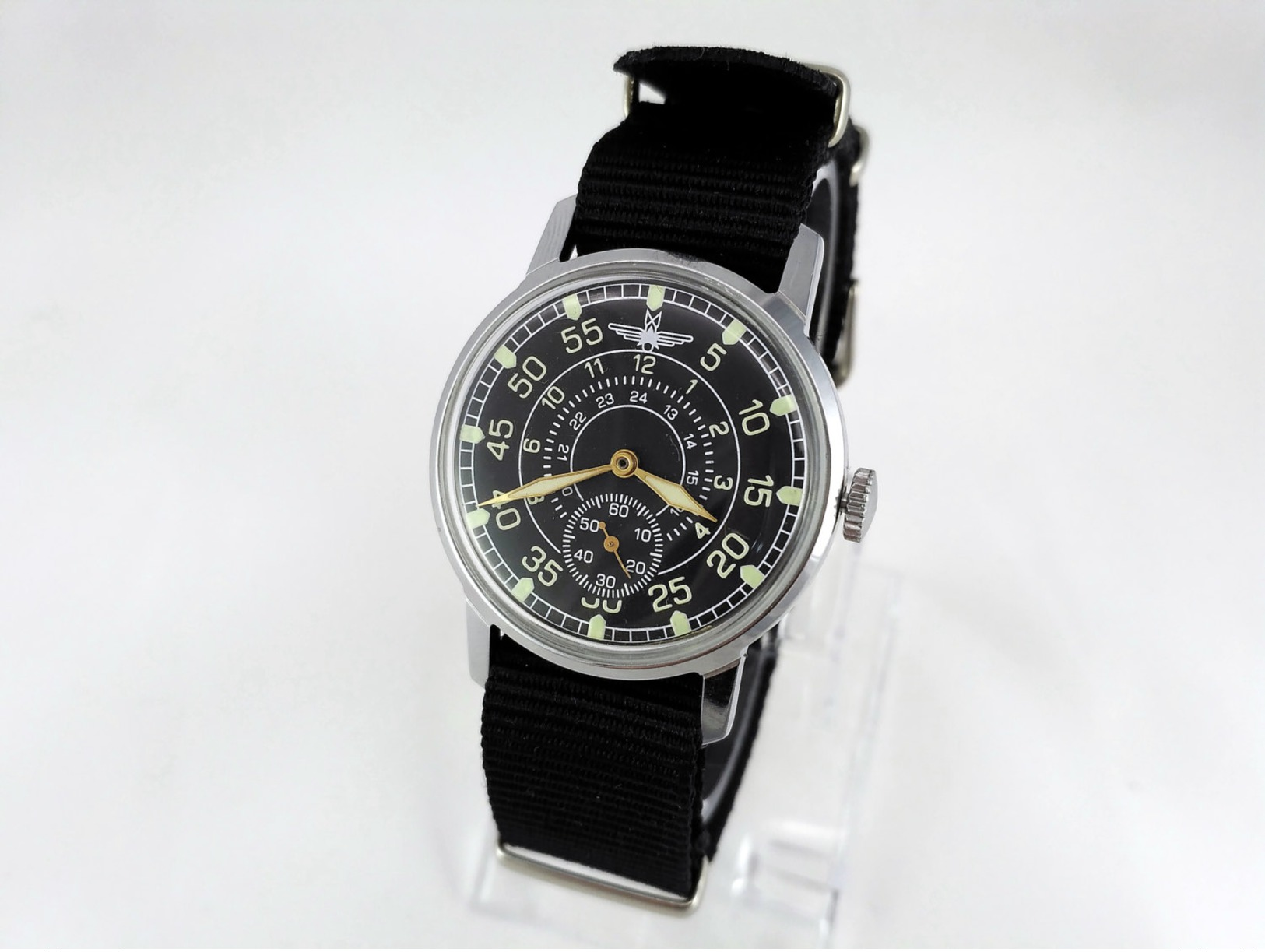Military Watch, Pobeda Watch, Mechanical Watch, Ussr Watch, Mens Watch, Soviet Watch, Vintage Watch, Russian Watch - Horloge: Antiek