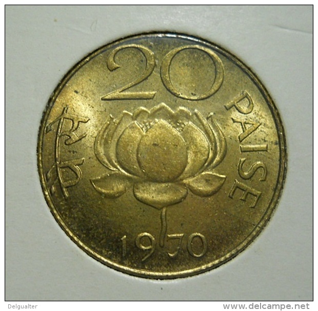 India 20 Paise 1970 - India