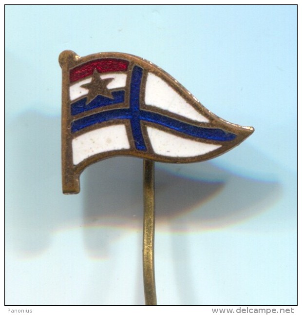 ROWING, KAYAK, CANOE - FEDERATION CROATIA ( In Yugoslavia), Vintage Pin Badge, Abzeichen, Enamel - Aviron