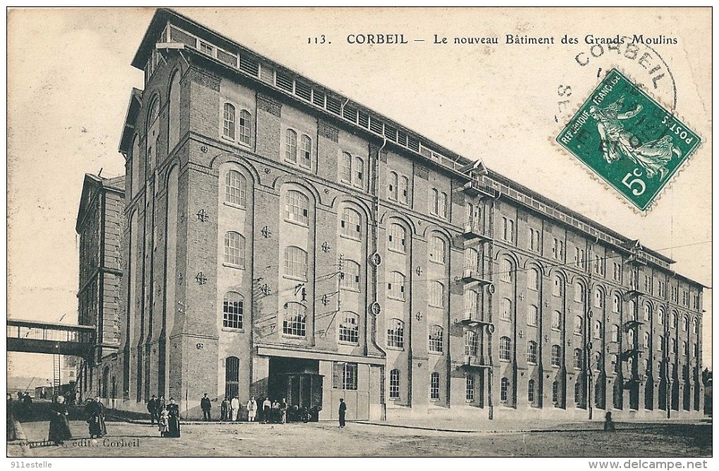 91  CORBEIL - Le NOUVEAU  BATIMENT Des GRANDS MOULINS - Corbeil Essonnes