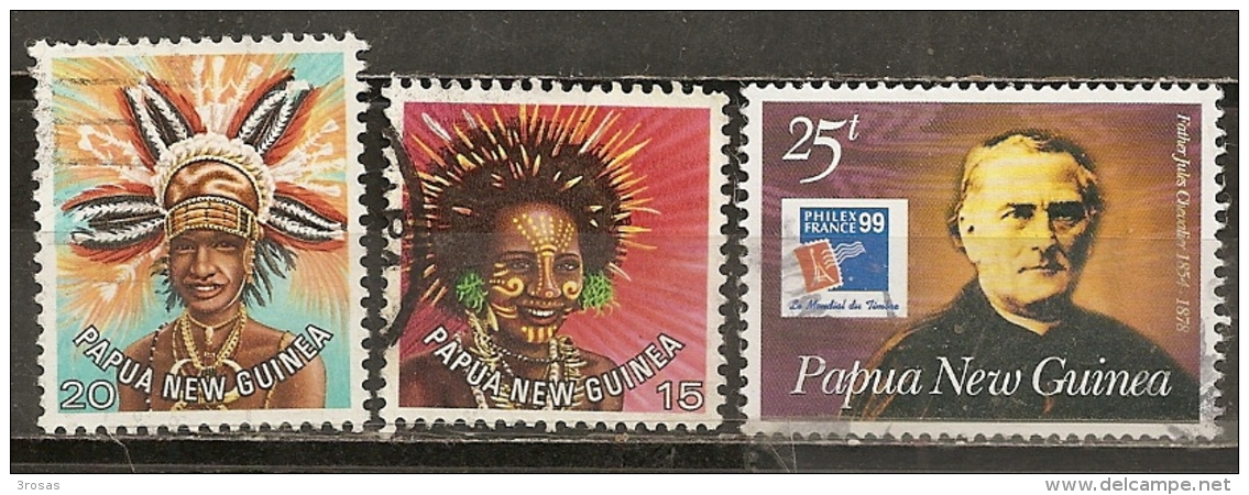 Papua & New Guinea 1977 Costumes, Etc Obl - Papoea-Nieuw-Guinea