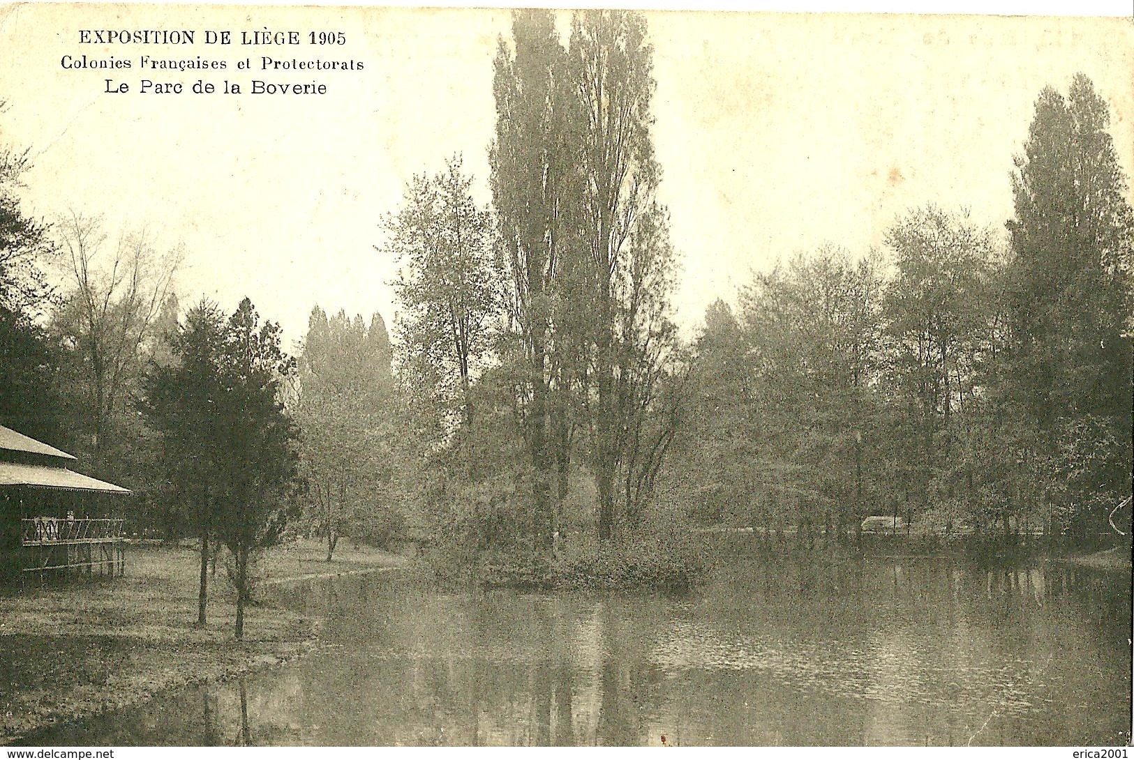 Liege. Le Parc De La Boverie Pendant L'exposition De Liege En 1905 . - Luik