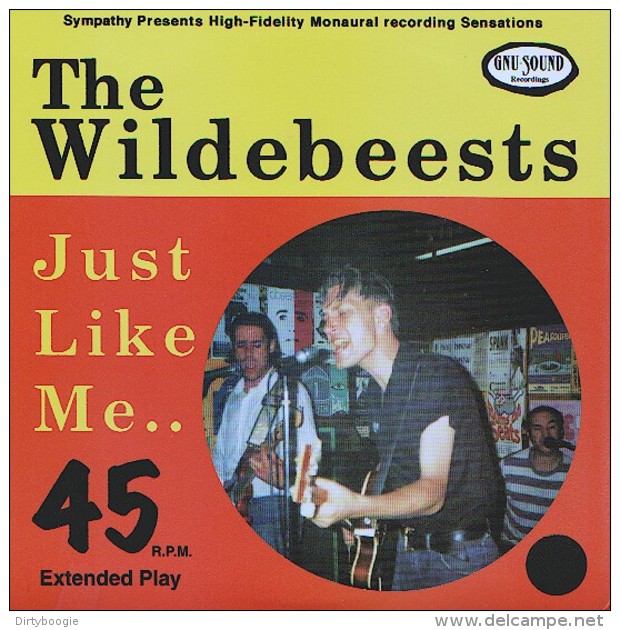 WILDEBEESTS - Just Like Me - EP - SYMPATHY FOR THE RECORD INDUSTRY - WILDE KNIGHTS - ROLLING STONES - LITTLE WALTER - Rock