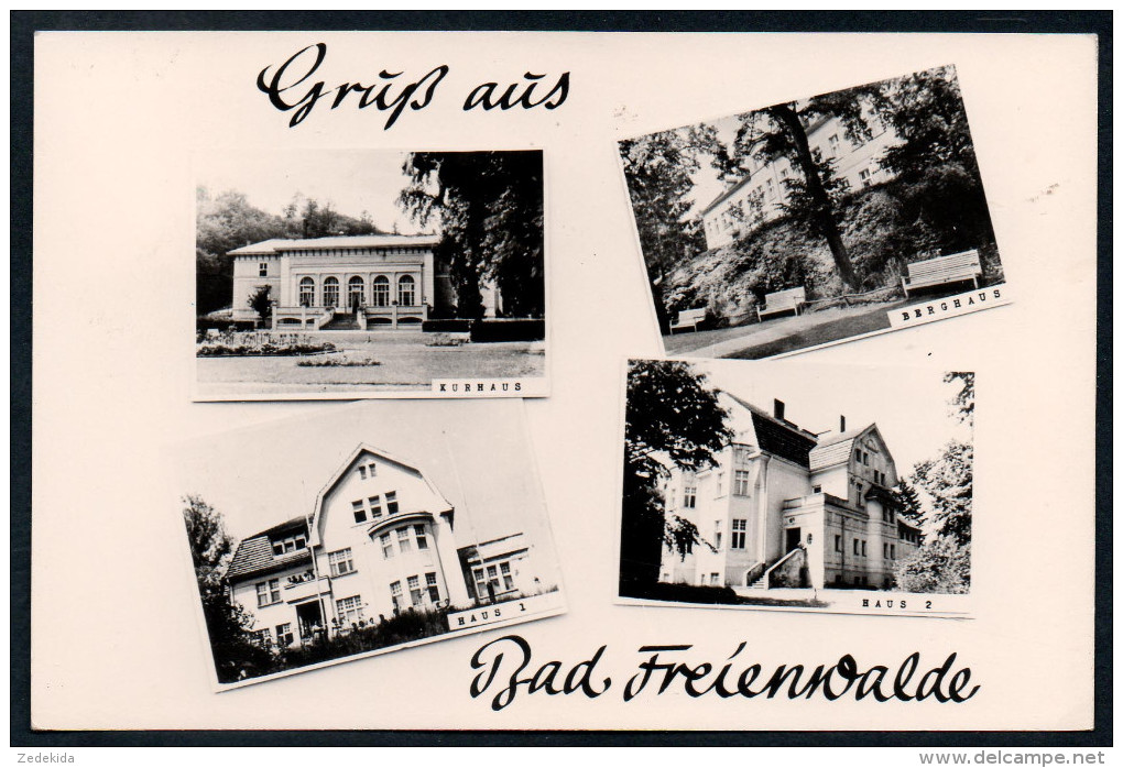 8091 - Alte MBK Ansichtskarte - Gruß Aus Bad Freienwalde - DLK - Gel - Bad Freienwalde
