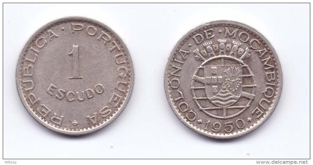 Mozambique 1 Escudo 1950 - Mozambique