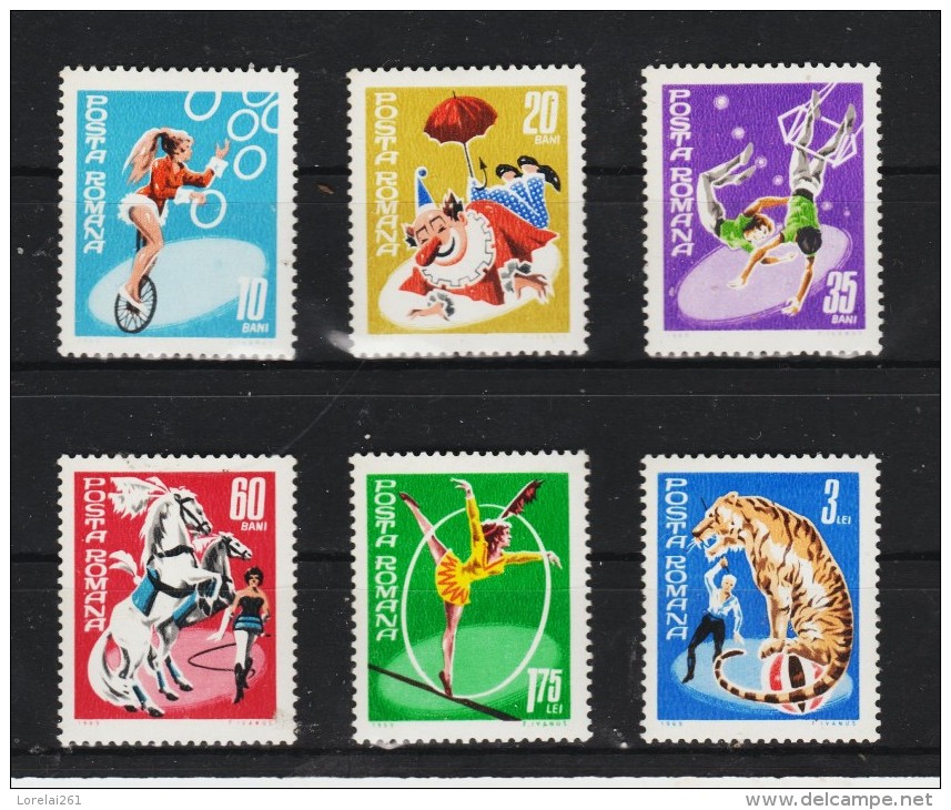 1969 - Le Cirque Yv No 2480/2485 Et Mi No 2790/2795 MNH - Ungebraucht