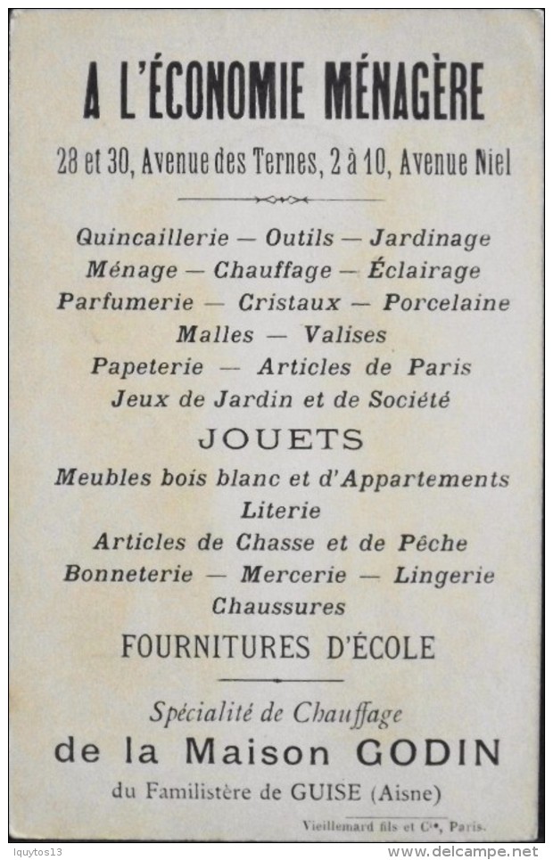 Chromo & Image - A L'ECONOMIE MENAGERE - Transformation Des Uniformes De L'Armée Française De 1789 à Nos  -  En TB. état - Altri & Non Classificati