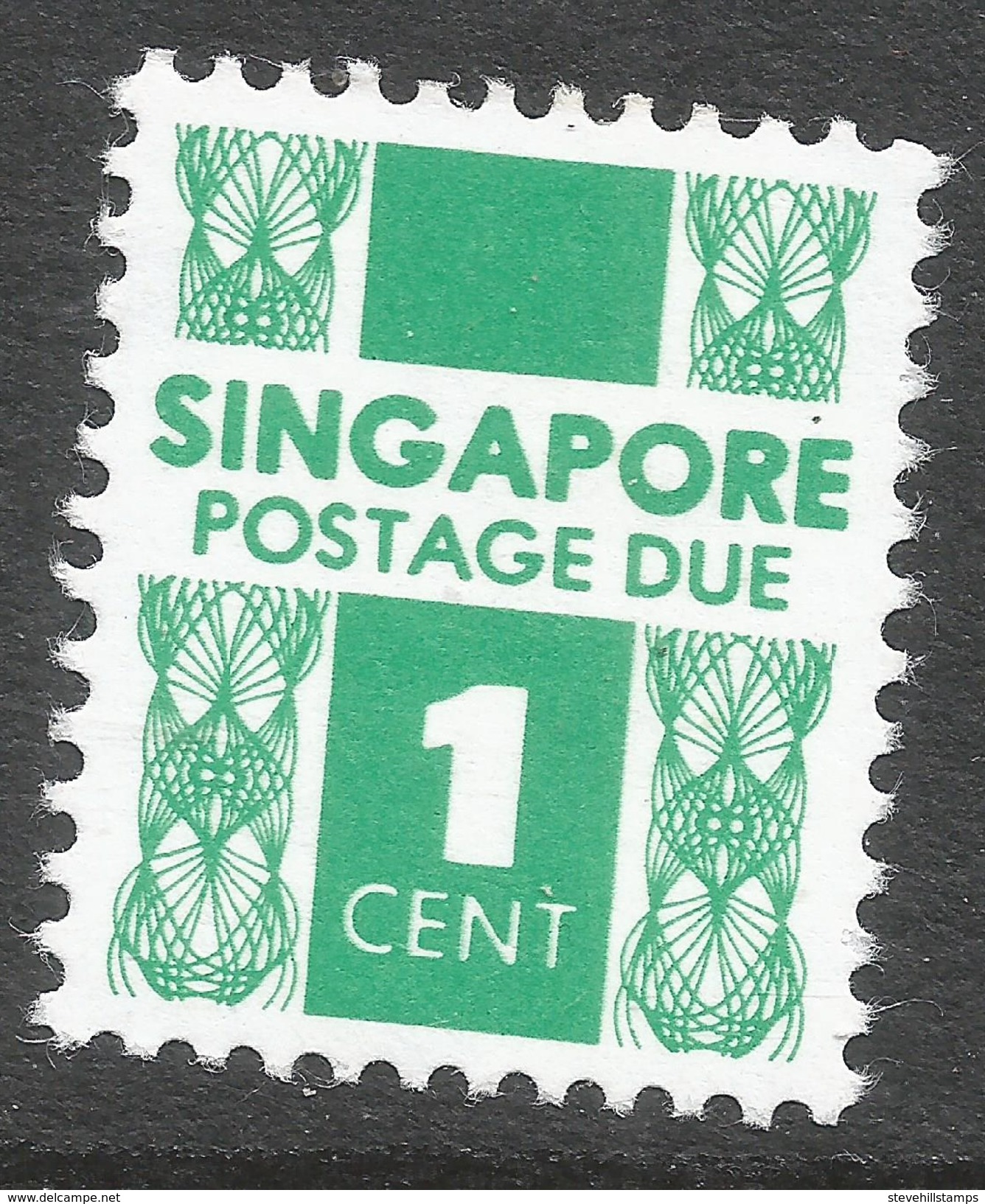 Singapore. 1978 Postage Due. 1c MH. SG D16a - Singapore (1959-...)