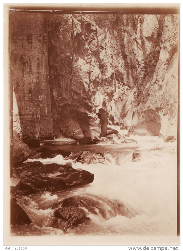 Photo 1912 EAUX-CHAUDES (Laruns) - Le Pont Du Hourat (A160) - Laruns