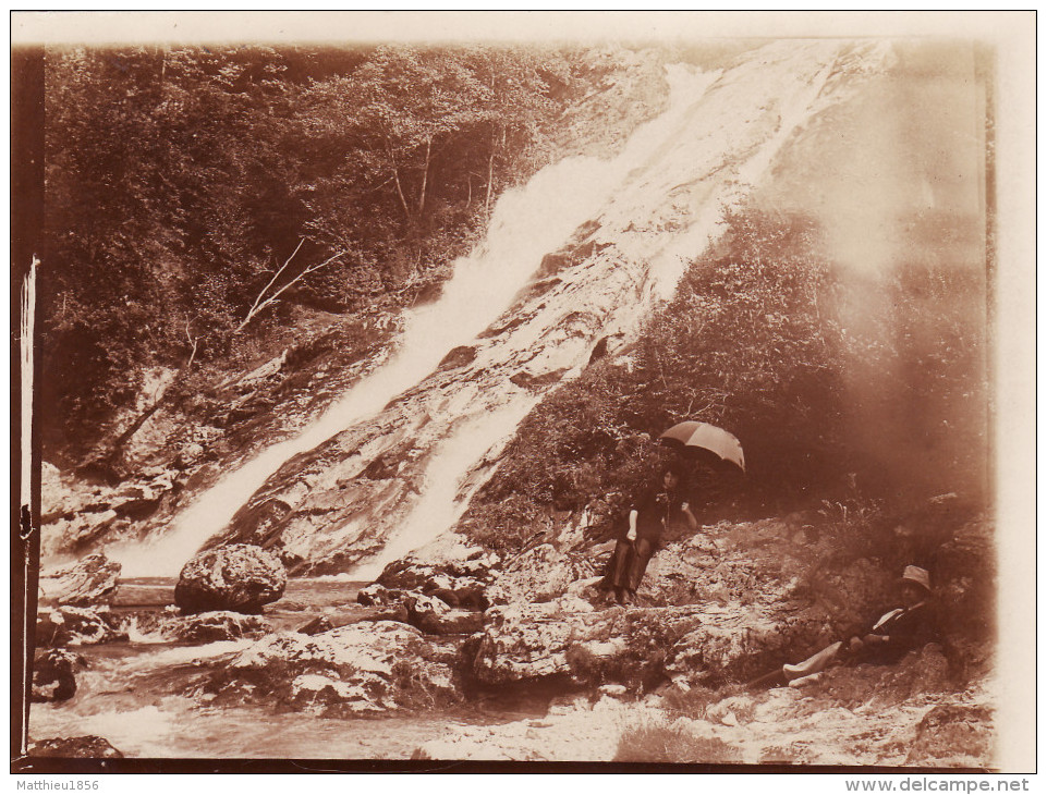 Photo 1912 EAUX-BONNES - Cascade Du Valentin (A160) - Eaux Bonnes