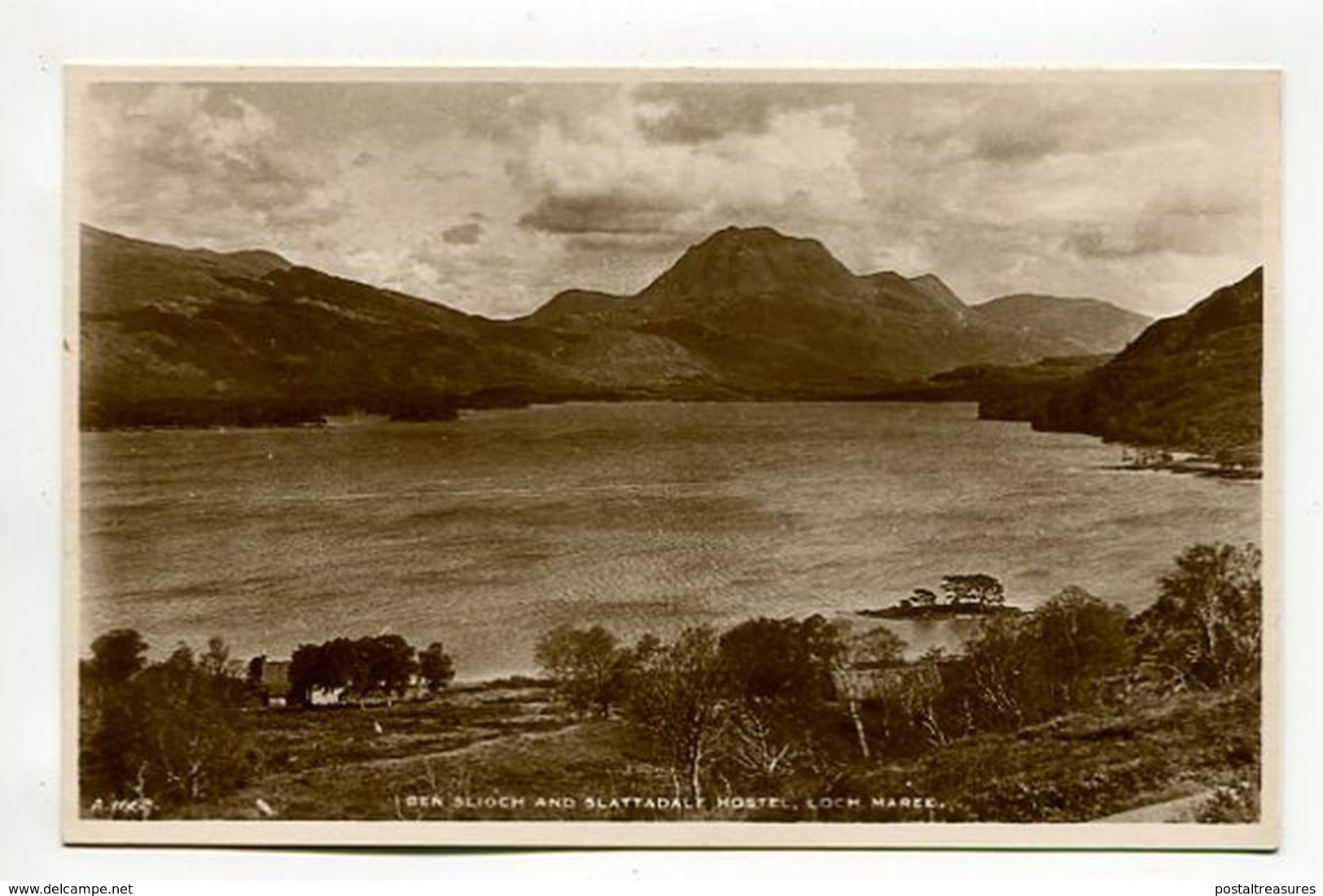 BEN SLIOCH AND SLATTADALE HOSTEL, LOCH MAREE. - Ross & Cromarty