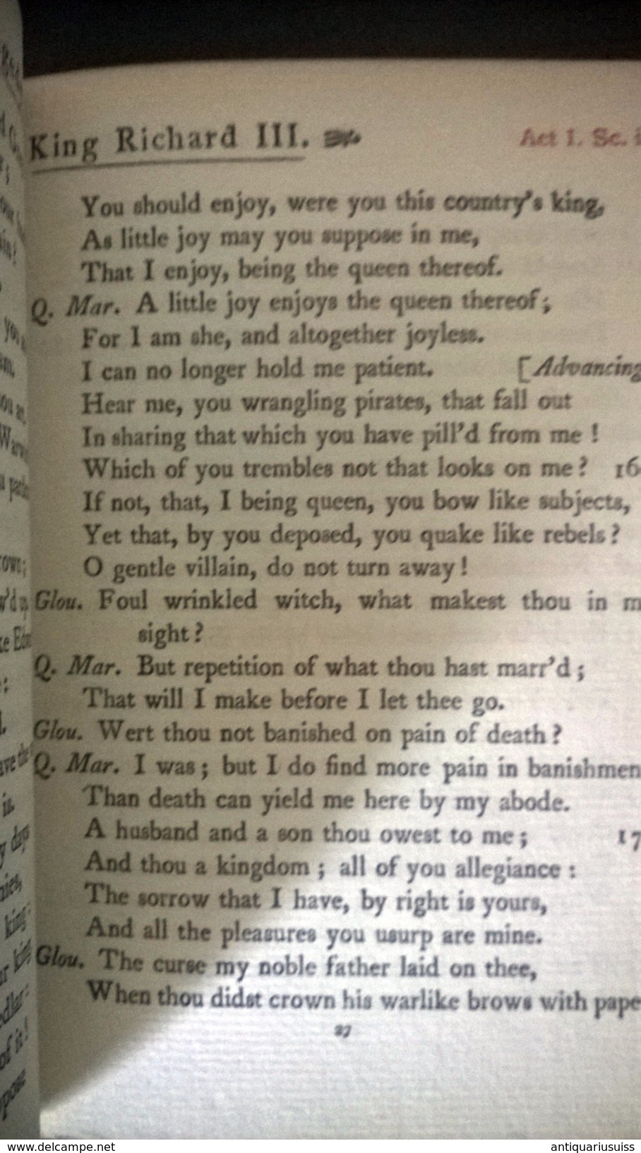 1916 - Shakespeare's - KING RICHARD III - Non Sans Droict - Ensayos Y Discursos