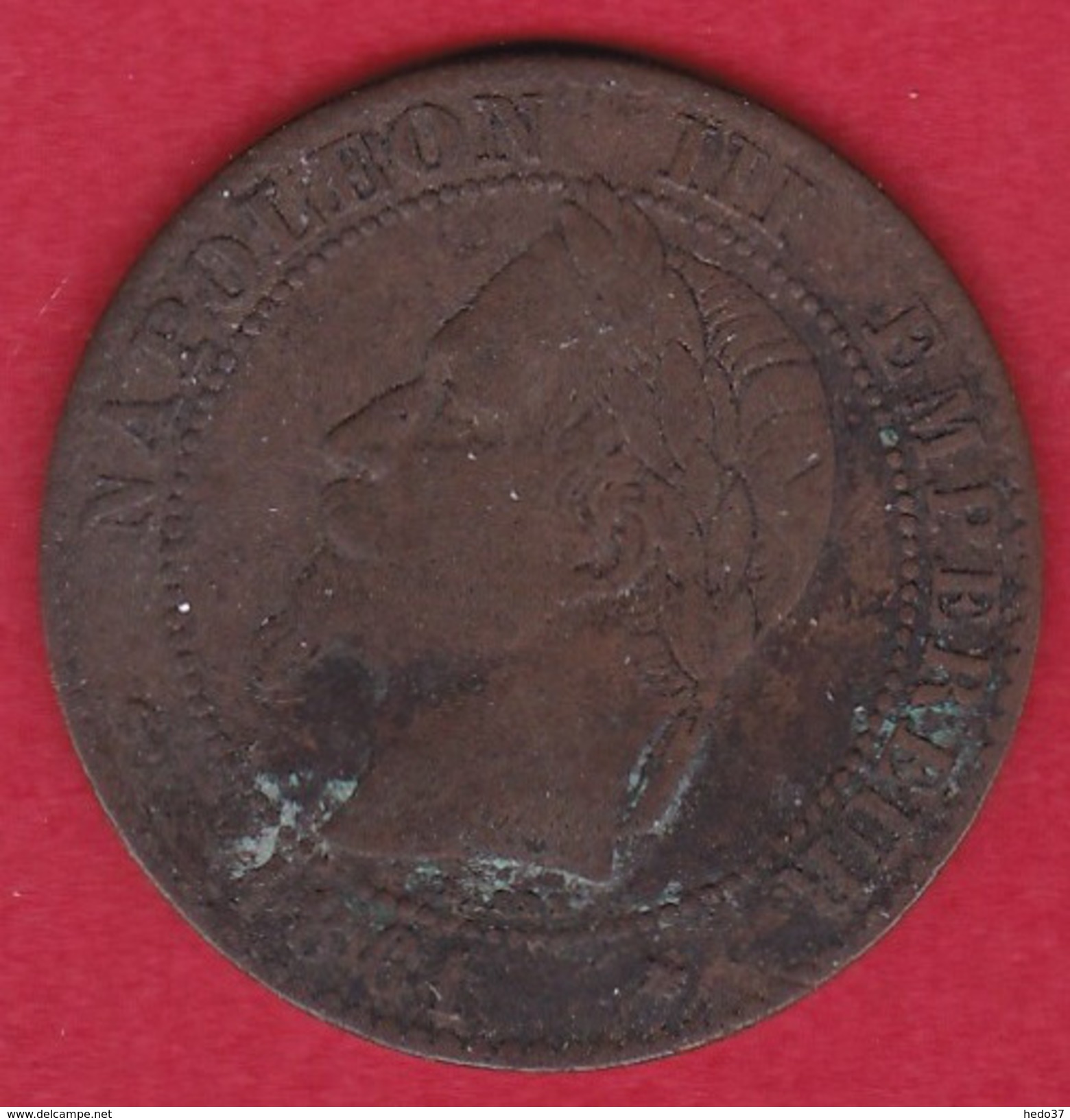 France 2 Centimes Napoléon III 1861 A - Autres & Non Classés