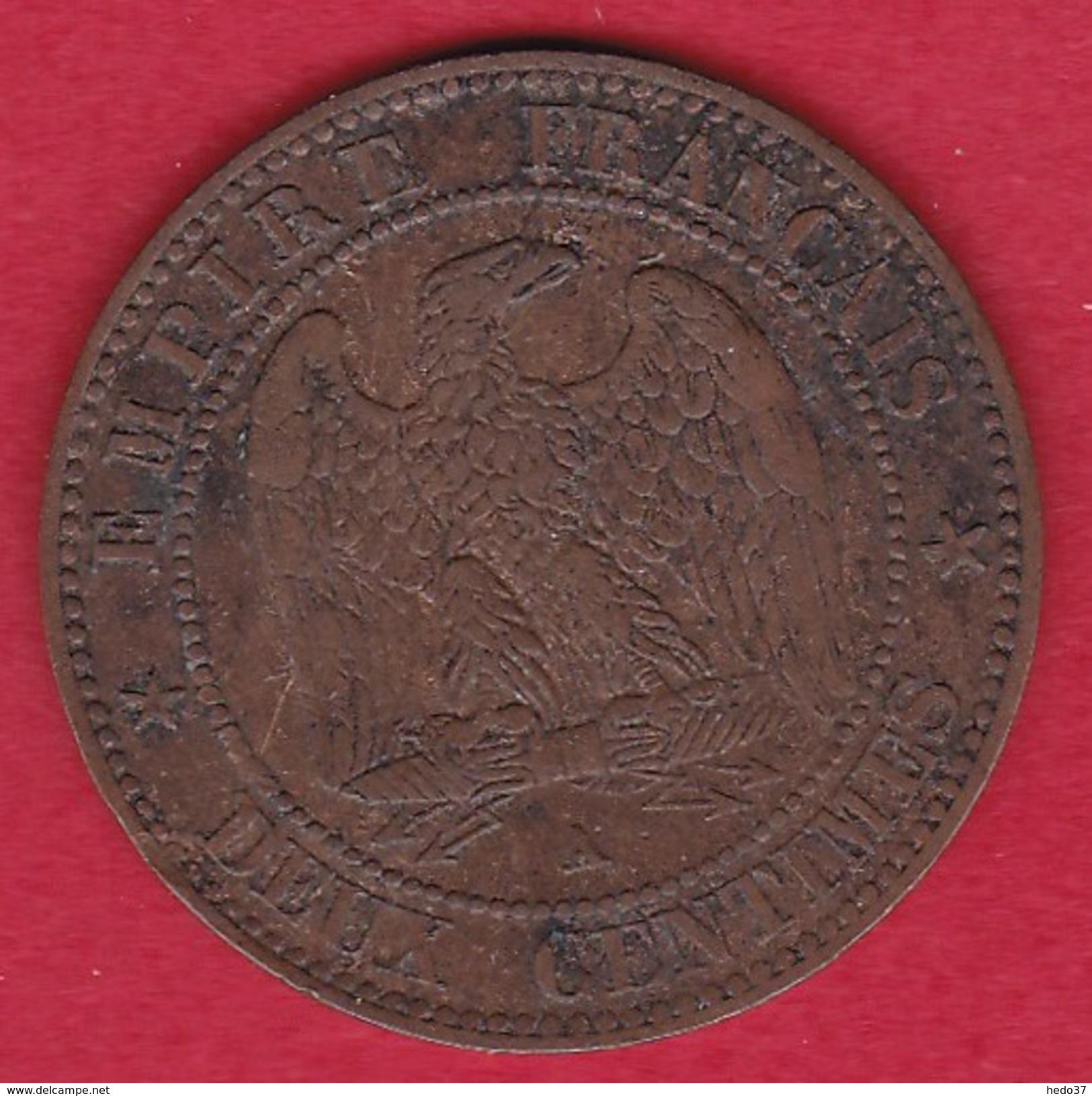 France 2 Centimes Napoléon III 1861 A - Autres & Non Classés