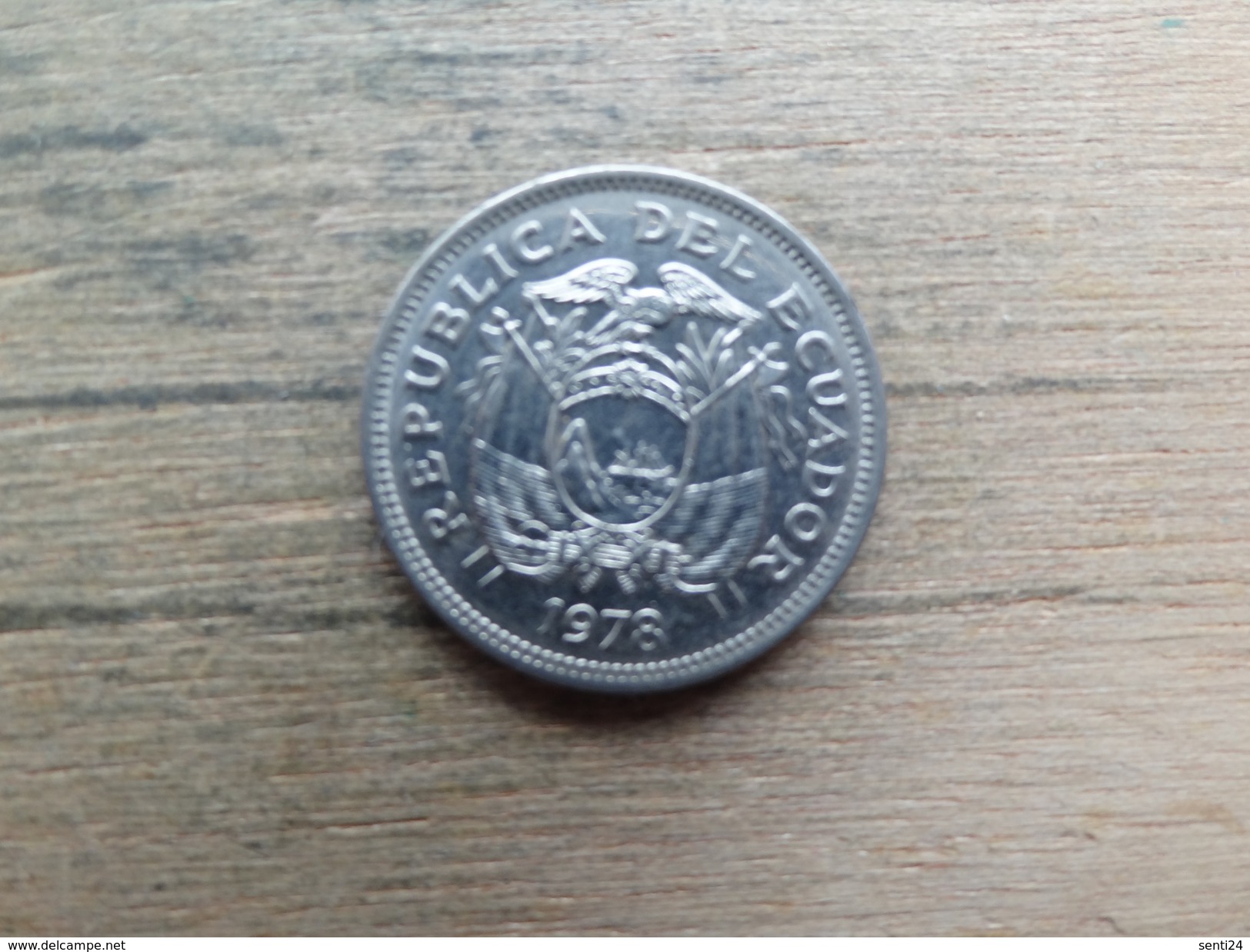 Equateur  20  Centavos  1978  Km 77 - Ecuador