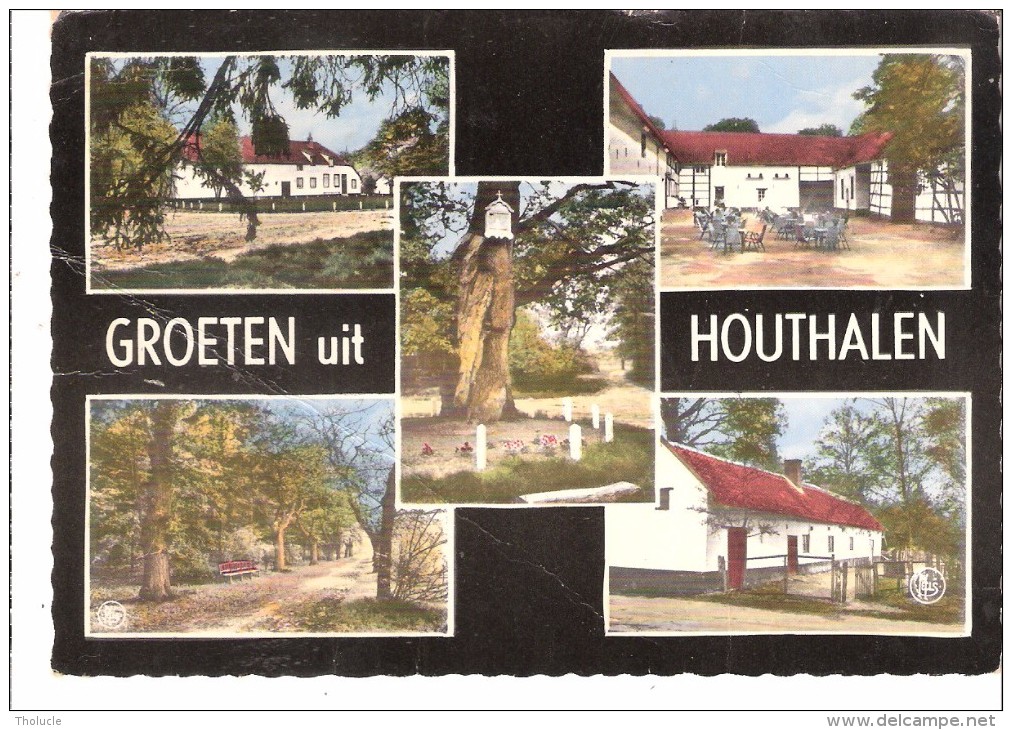 Groeten Uit Houthalen-(Helchteren-Limburg)-1968-Multivues-Domein "Kelchterhoef"-Oude Hoeve-Cafe-Restaurant.. - Houthalen-Helchteren