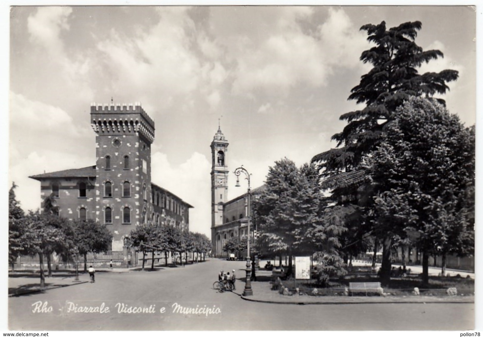 RHO - PIAZZALE VISCONTI E MUNICIPIO - MILANO - Rho