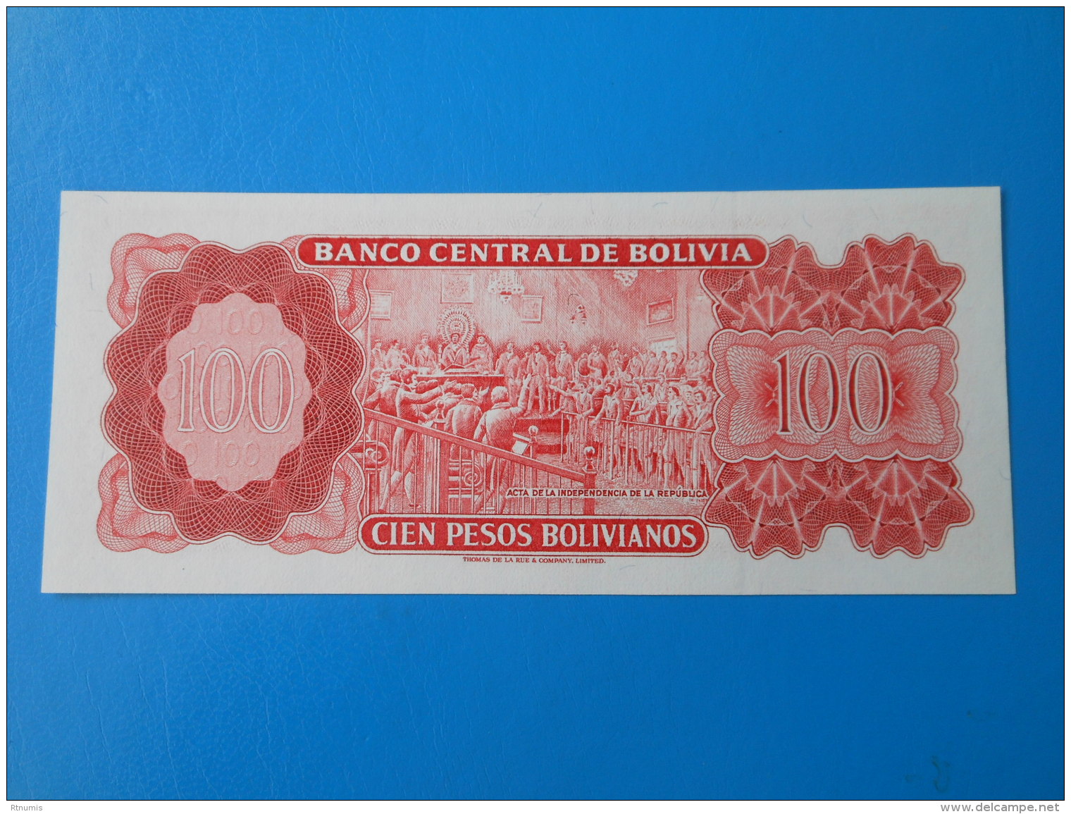 Bolivie Bolivia 100 Pesos Bolivianos 1962 P164A UNC - Bolivië