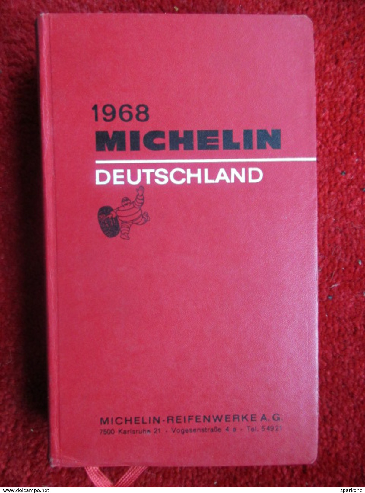 Guide Michelin Rouge / De 1968 - Allemagne (général)