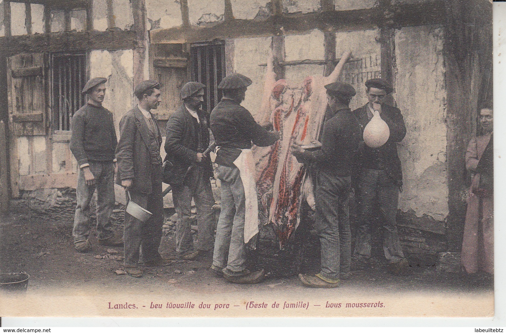 LANDES - Leu Tûaille Dou Porc - ( Heste De Famille ) - Lous Mousserots  PRIX FIXE - Autres & Non Classés