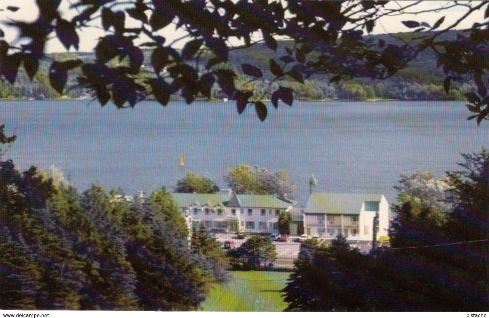 Lac Etchemin Bellechasse Québec Canada - Le Manoir  Hotel - By Tashereau - 2 Scans - Other & Unclassified