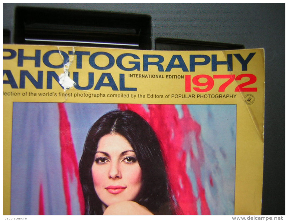 REVUE EN ANGLAIS  PHOTOGRAPHY ANNUAL 1972 INTERNATIONAL EDITION - Fotografía