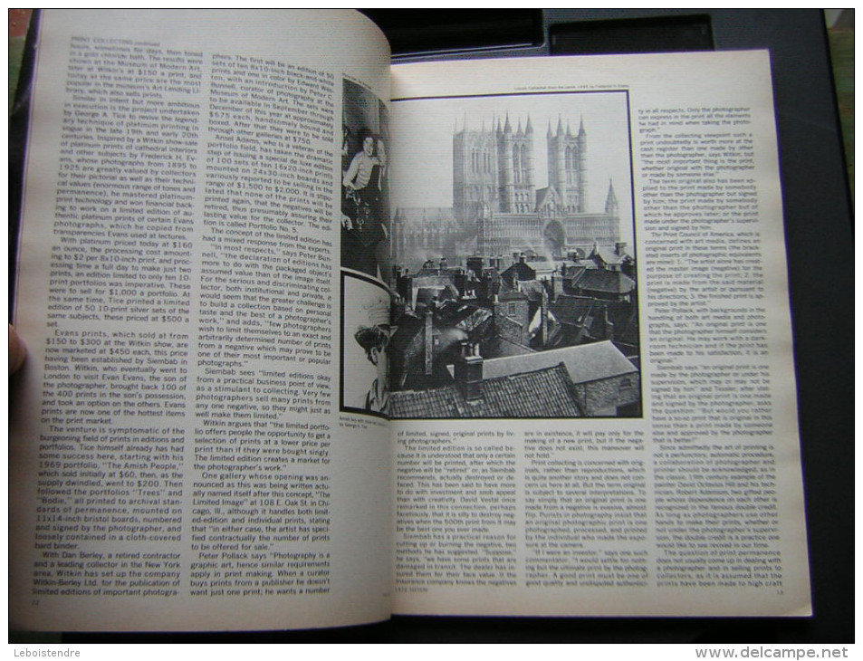 REVUE EN ANGLAIS  PHOTOGRAPHY ANNUAL 1972 INTERNATIONAL EDITION