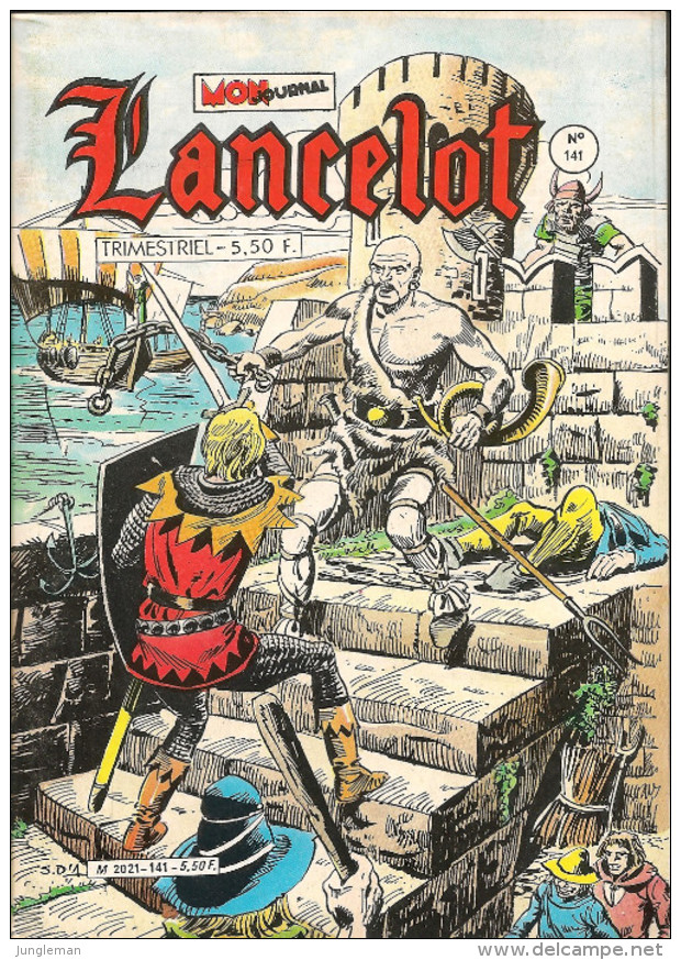Lancelot N° 141 - Décembre 1984 - Avec Aussi L'épée De Feu, (mousquetaires) Et Bingo (jungle) - TBE - Lancelot