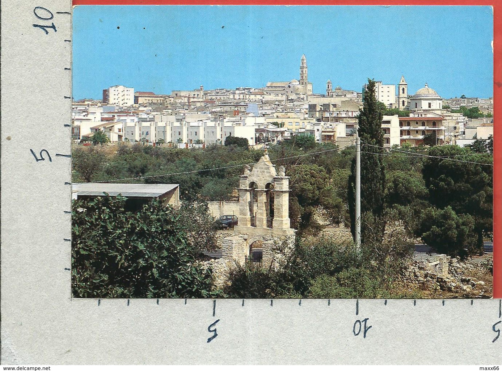 CARTOLINA VG ITALIA - PALO DEL COLLE (BA) - Panorama - Antico Ingresso Madonna Di Diesus - 10 X 15 - ANN. 19?? - Bari