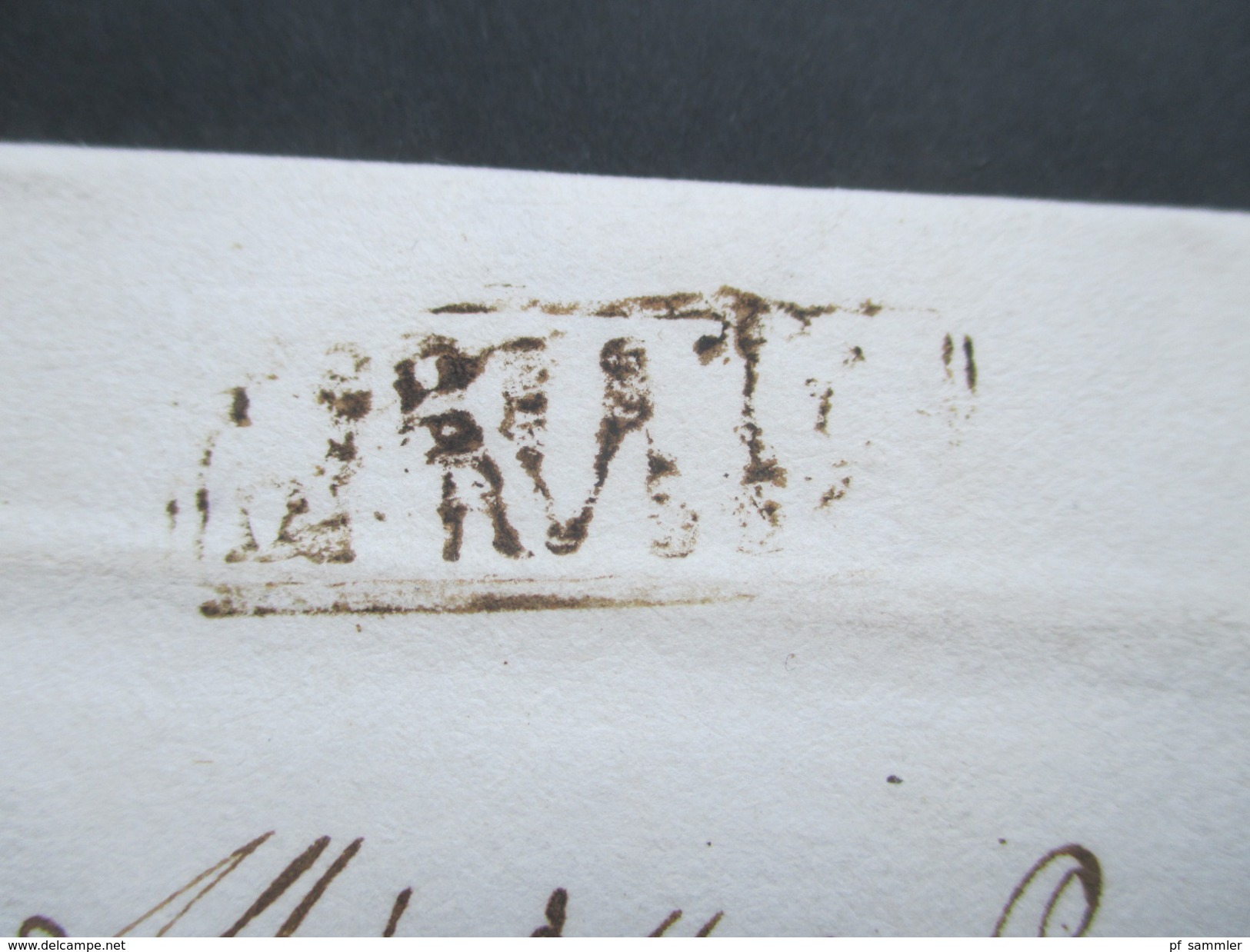 Italien Vorphila 1817 Brief Nach Lugo. Interessanter Inhalt?! Stempel?? Guter Zustand! - 1. ...-1850 Vorphilatelie