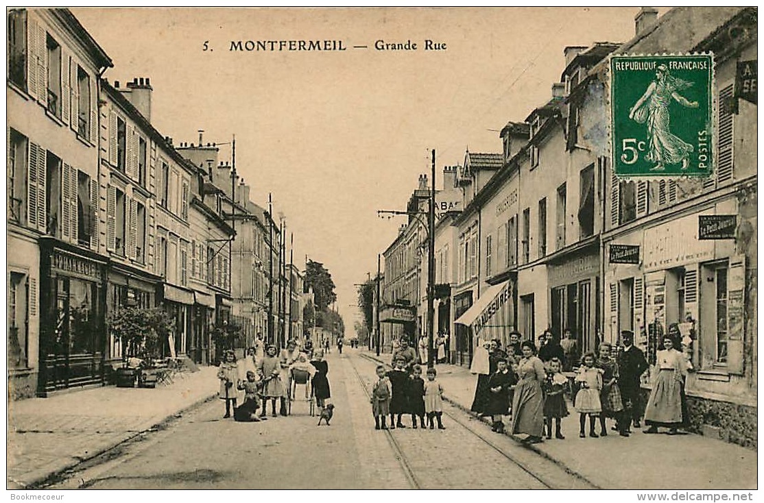 93  MONTFERMEIL  GRANDE RUE   5 - Montfermeil