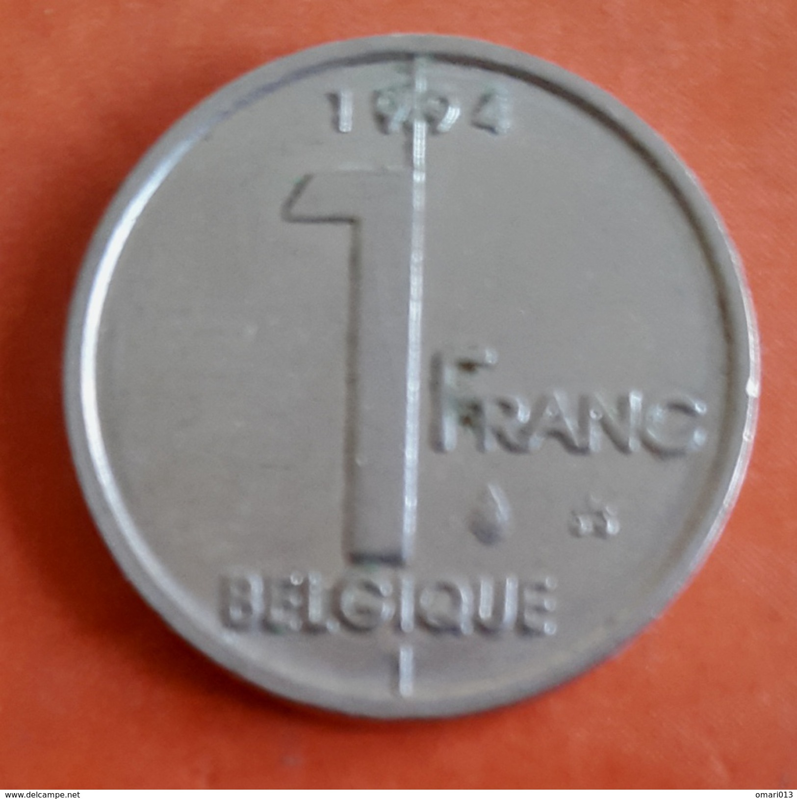 Belgique 1 Franc - Albert II (KM= 187) - SUP - 1 Frank