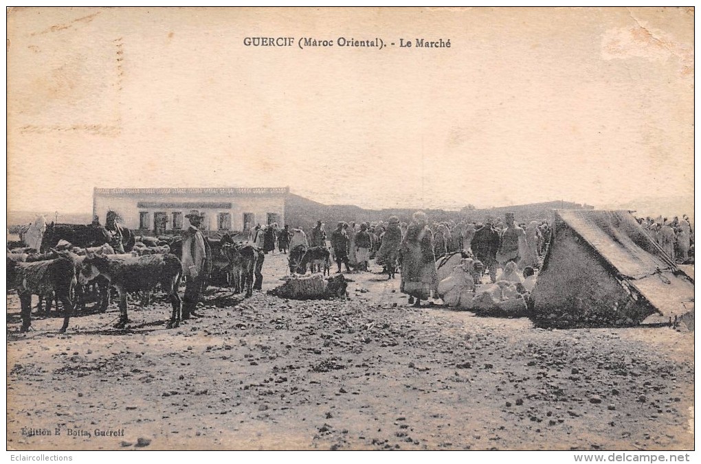 Guercif.      Maroc.  Le Marché - Other & Unclassified