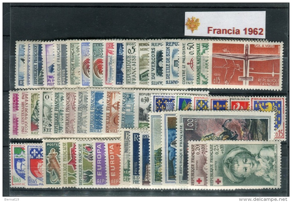 Francia 1962. Completo ** MNH. - 1960-1969