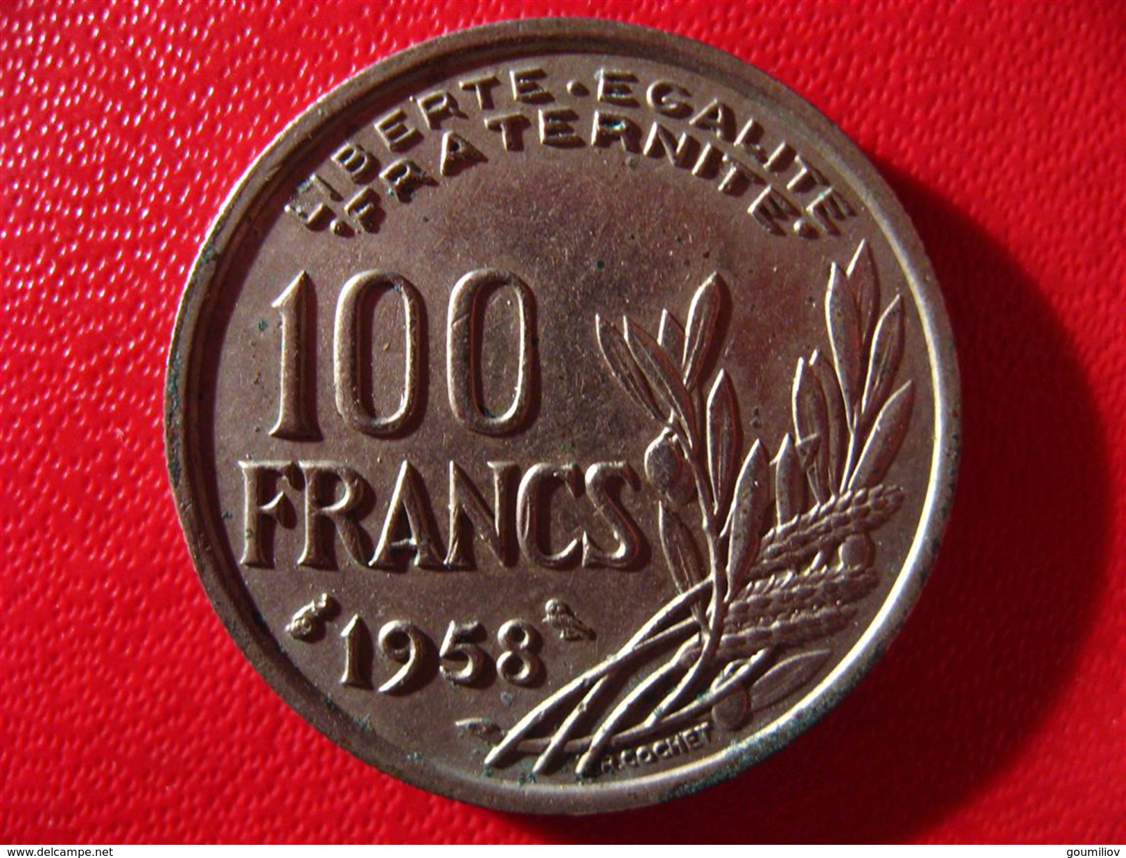 100 Francs Cochet 1958 Chouette 3419 - 100 Francs