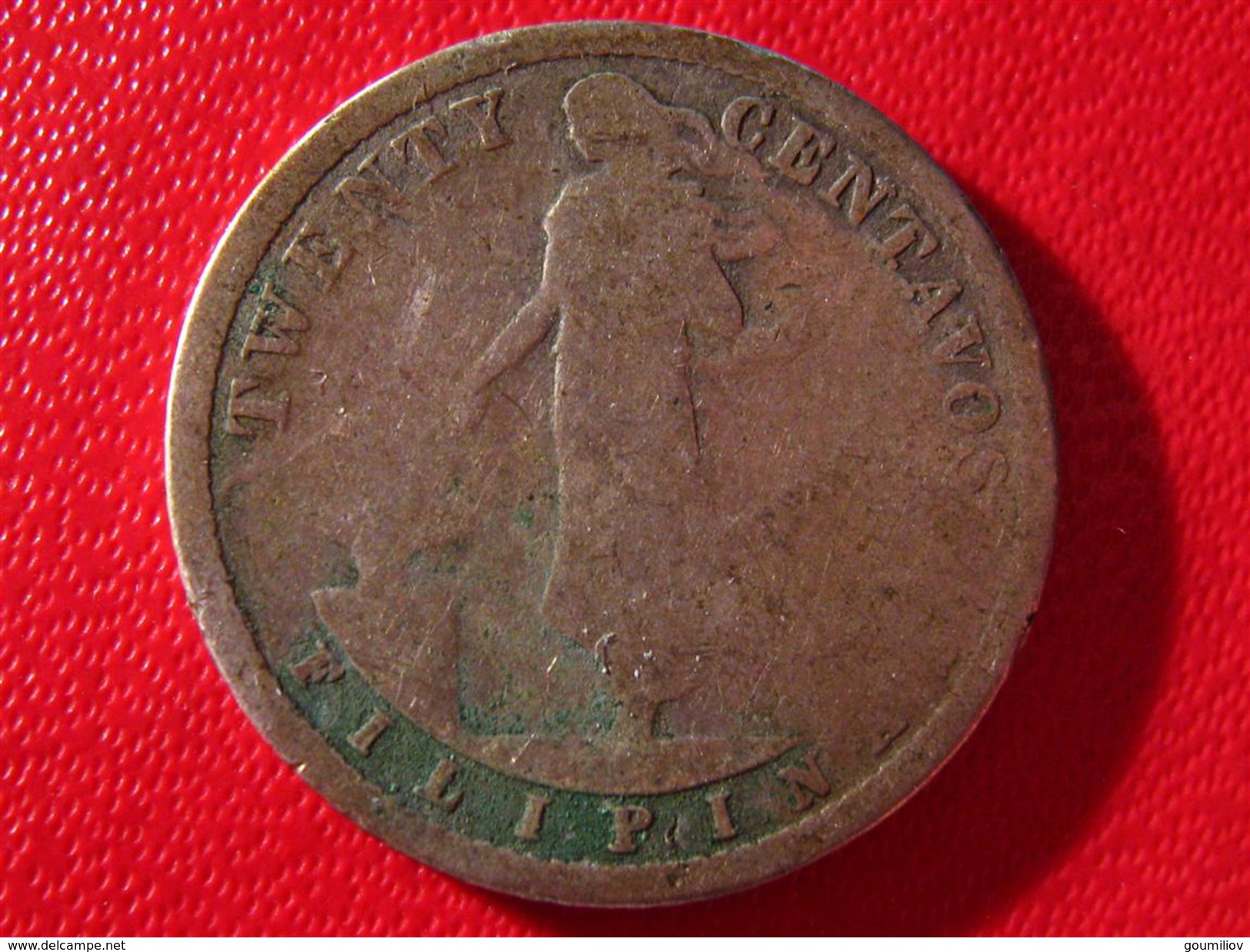 Philippines - Filipinas - USA - Twenty 20 Centavos 1907 3576 - Philippines