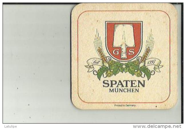 Sous Bocks De Bieres ( SPATEN A MUNCHEN _Gerrnany G S _Sept 1397 )  Voir  SCAN - Sous-bocks