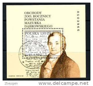 POLAND 1997 MICHEL No: Bl.131 USED /zx/ - Gebraucht