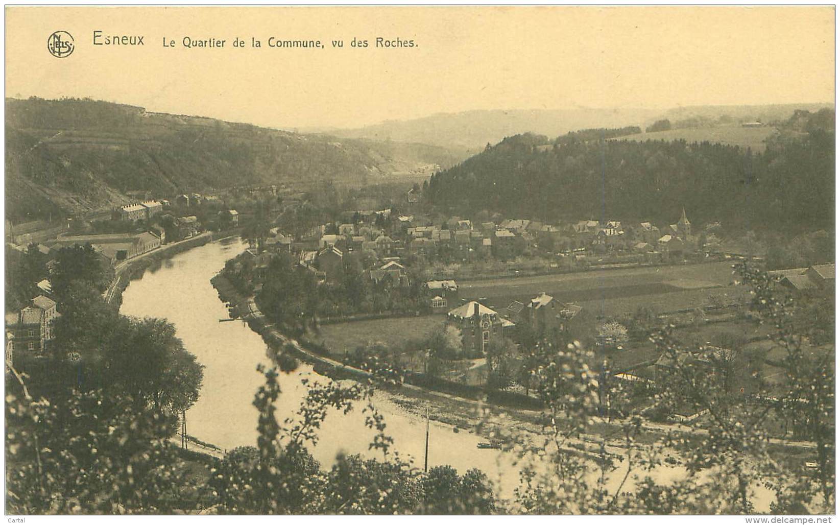 ESNEUX - Le Quartier De La Commune, Vu Des Roches - Esneux