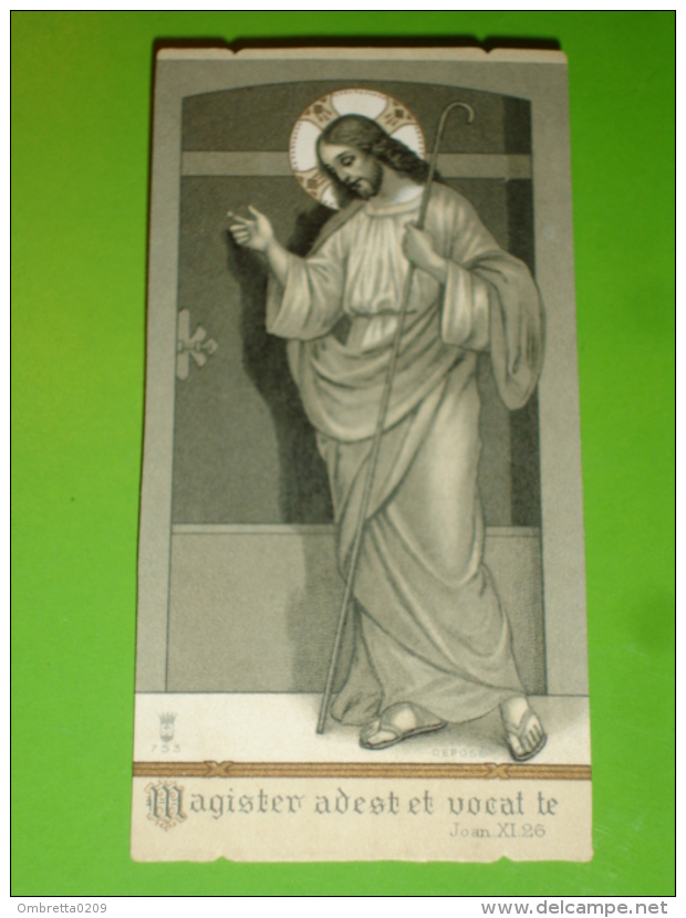 N°753 - "Parrocchia S.MICHELE Anno 1919 Ditta G.Tagliabue BUSTO ARSIZIO " Riproduzione Tip.Santa Lega Eucaristica Milano - Images Religieuses