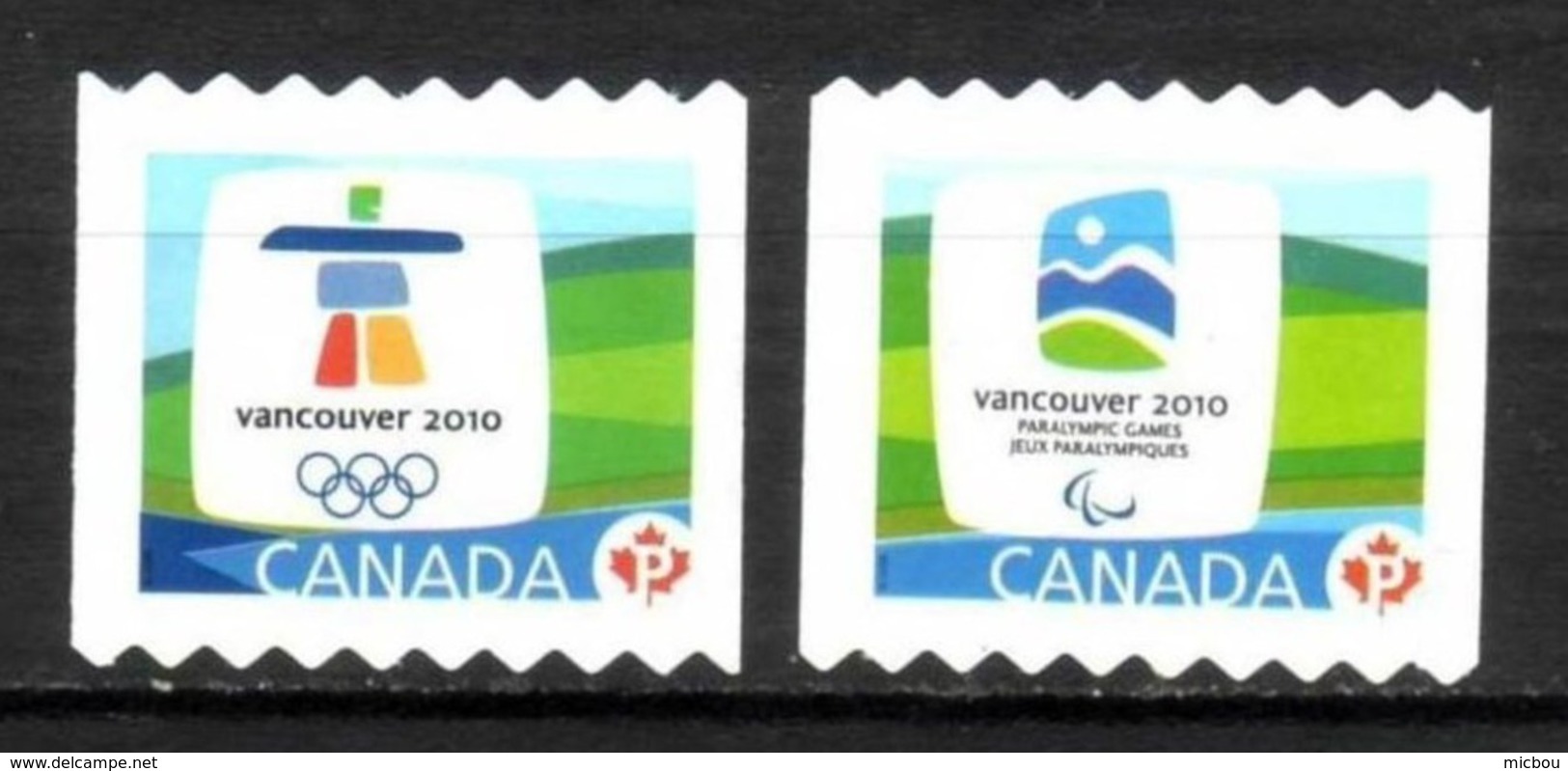 Canada, Jeux Olympiques De Vancouver Olympic Games, Jeux Paralympiques De Vancouver, Handisport, Handicaps, - Winter 2010: Vancouver