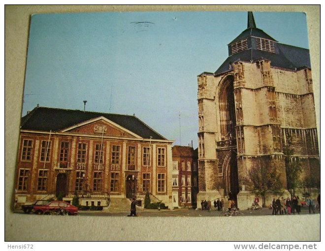 Pstk1652 : Diest - Grote Markt, Stadhuis, Kerk - Toyota - Diest