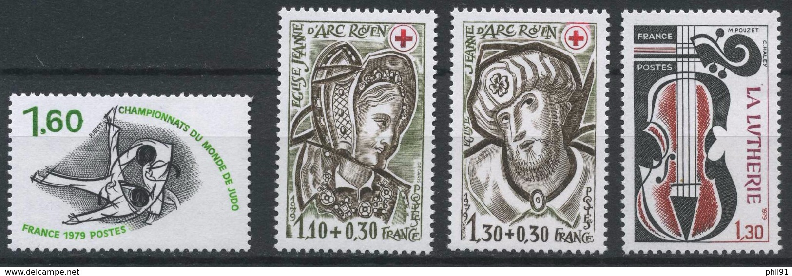 FRANCE      N° Y&T  2069  à  2072  ** - Unused Stamps