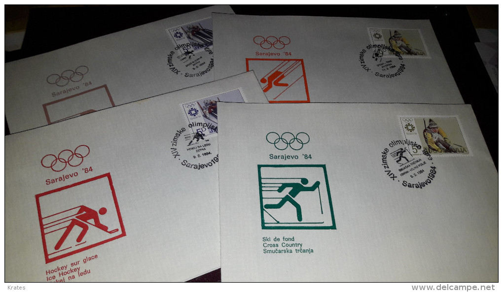 Old Letter - Yugoslavia, Olympic Games 1984 Sarajevo - Other & Unclassified