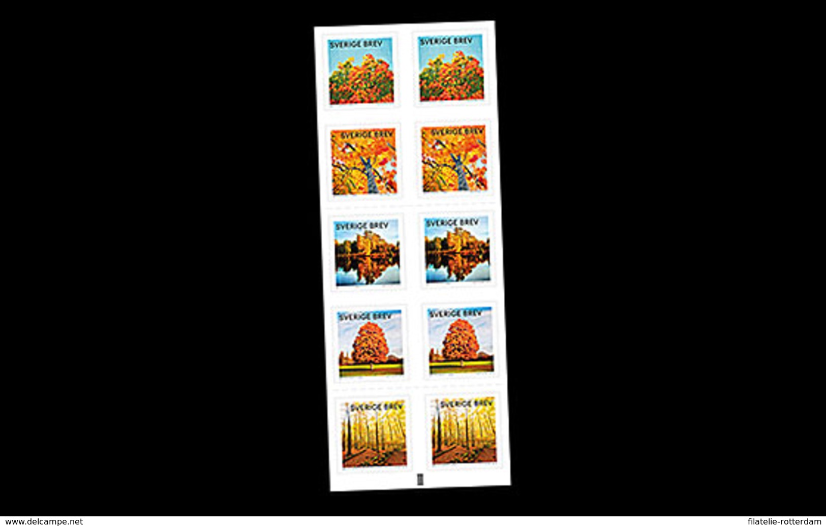 Zweden / Sweden - Postfris / MNH - Booklet Herfstkleuren 2016 - Unused Stamps