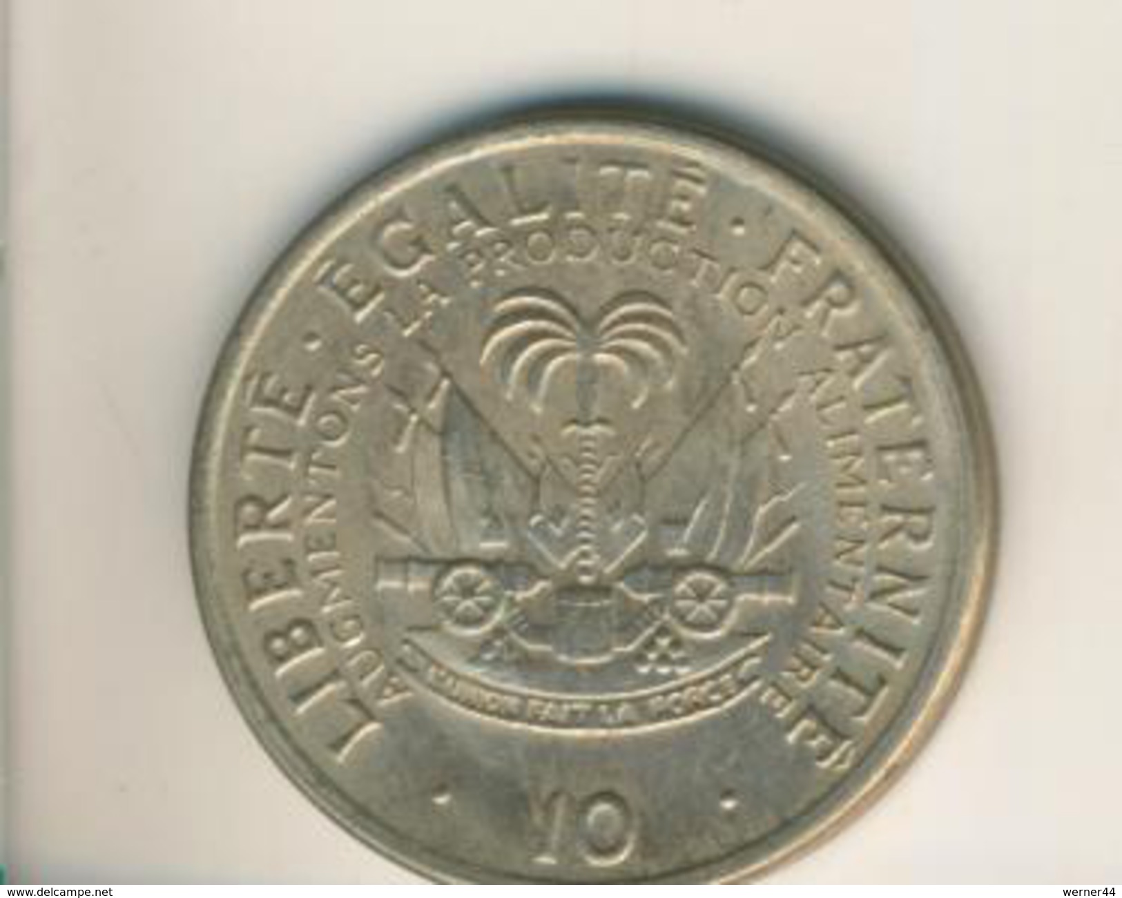 Haiti V. 1975  10 Cent  (49146) - Haiti