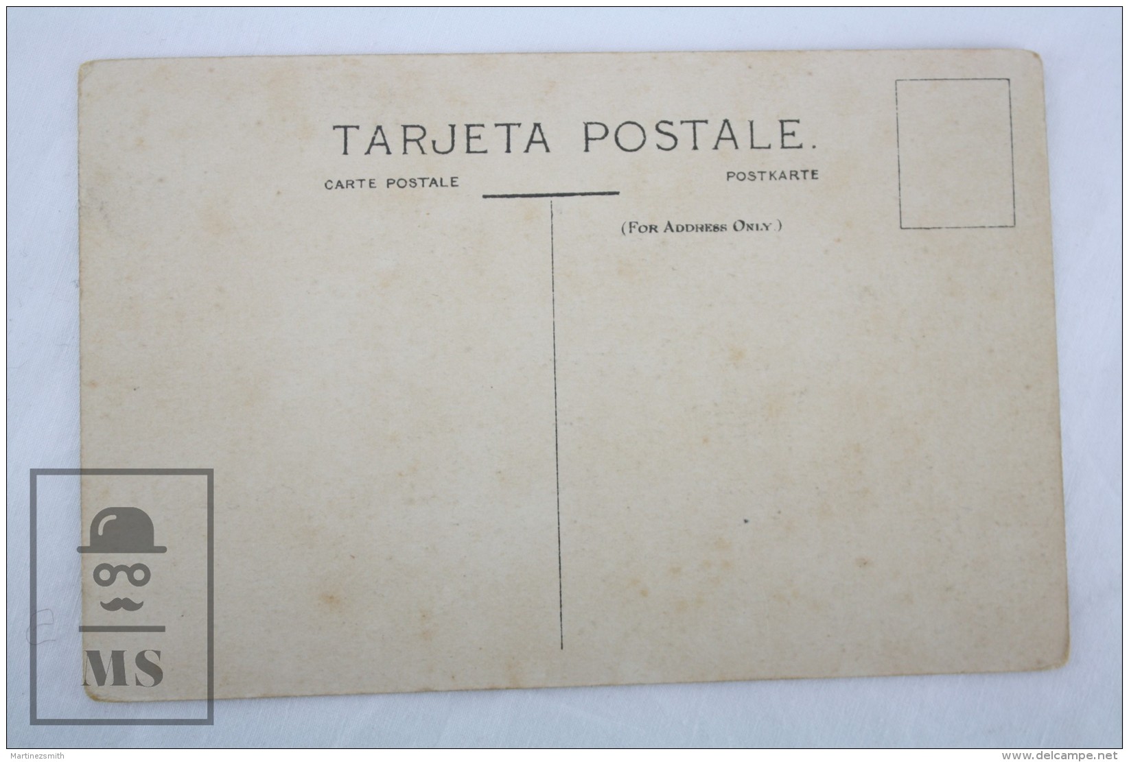 Early 20th Century Postcard Equatorial Guinea, Fernando Poo - Calle Victoria, Santa Isabel - Unposted - Equatorial Guinea