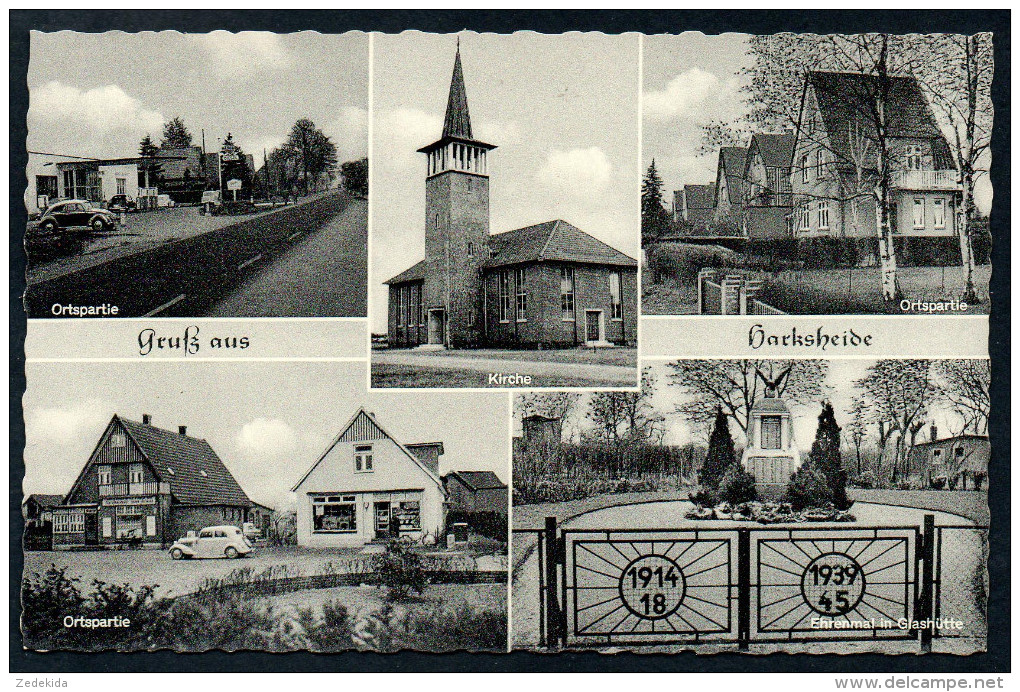 8104 - Alte MBK Ansichtskarte - Gruß Aus Harksheide - N. Gel - TOP - Dorothea Maas - Bargteheide