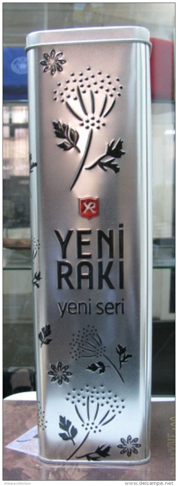 AC - YENI RAKI YENI SERI NEW SERIES EMPTY TIN BOX BLIK FROM TURKEY - Cannettes